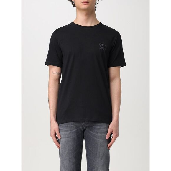 Tシャツ・カットソー DONDUP Men T Shirts US221JS0125UZL4999 Black Dondup T-Shirt Men Black